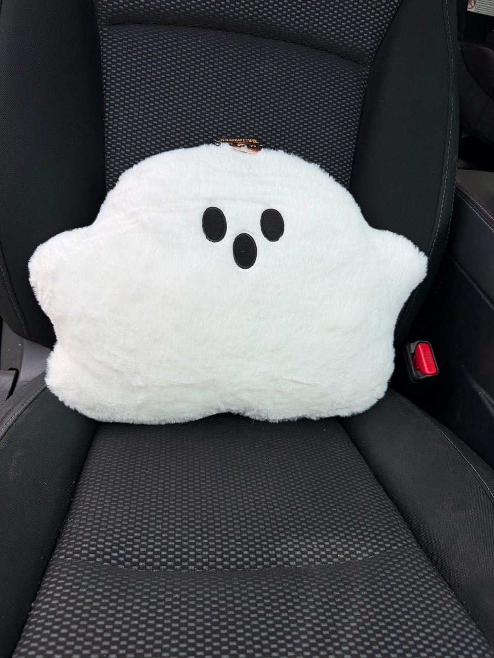 Cute White Ghost Cushion to go with your viral ghost throw blanket